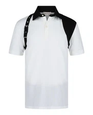 Alexander McQueen Mens Harness Polo Shirt
