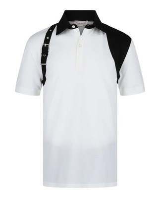 Alexander McQueen Men's Harness Polo Shirt