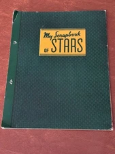 Dixie Lid Premiums ~ My Scrap Book of Stars Picture Lot (16) Movie Stars Tennis