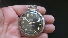 Nice Vintage Westclox Scotty Blackface Pocket watch, Running