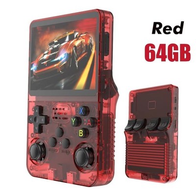 128G R36S Retro Handheld Video Game Console Linux System 3.5 Inch IPS Screen R35