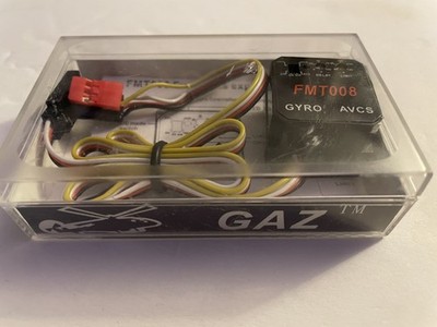 Flybarless Gyro System FMT008 GAZ AVCS RC Helicopter Heading Hold Tail Gyro