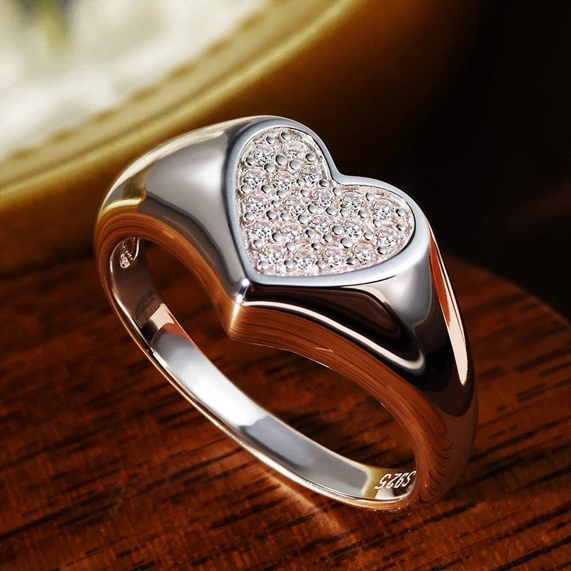 Luck Sterling Silver Rings for Men 7 Ring for sale | eBay
