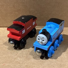 Thomas 1  Sodor Main Line Caboose  Friends Wooden Railway - Used 2003 Clean 