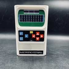 VINTAGE Mattel Electronic Football Hand Held Video Game Basic Fun TESTED WORKING