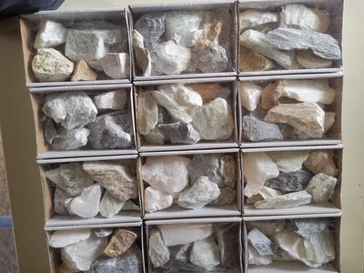Specksteine; Rohlinge; 1,5 kg; sortierte Farben und Größen - Bild 1 von 4
