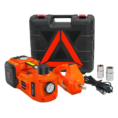 E-HEELP Electric Car Jack Kit 5Ton 12V Hydraulic Car Jack Lift (Lifting Range...