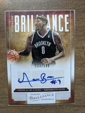 Andray Blatche 2012-13 NBA Panini Brilliance Basketball Autography Card /199