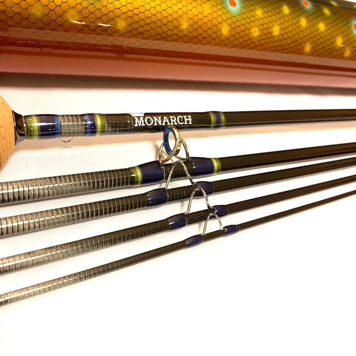Custom Steffen Bros 9' 5wt 5pc Fly Fishing Rod | eBay