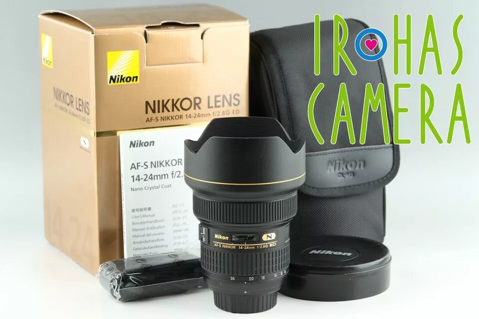 大きな取引 N ED G F/2.8 14-24mm Nikkor AF-S Nikon Lens #24271L Box