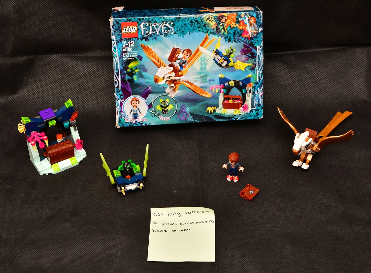 Lego Elves 41190 Emily Jones the Eagle getaway eBay