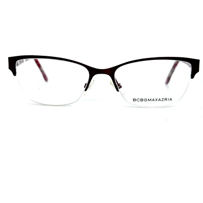BCBGMaxazria Kana Wine Eyeglasses Frames Womens Pink red 53 17 135 H17661