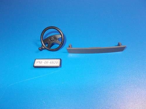 Playmobil Ersatzteil aus 4820 Lenkrad Nummernschild Halter Windschutzscheibe  f