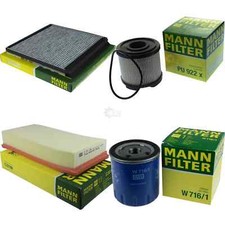 MANN-FILTER Inspektionspaket Filtersatz für Citroën Xantia Break 2.0 HDi 109