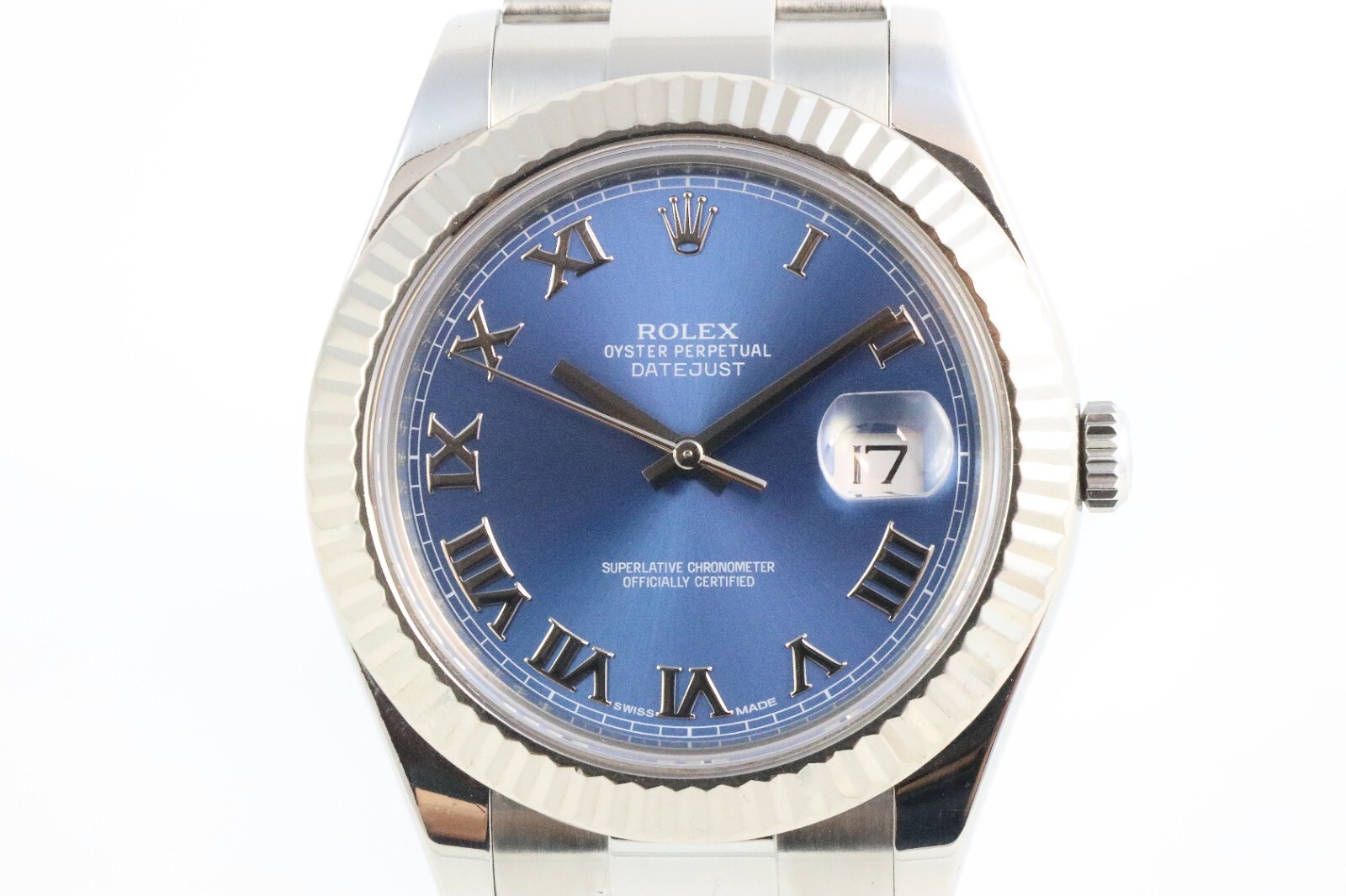 Bild 3 - Rolex Datejust II Blue Azzuro Dial 41mm Edelstahl Automatik Dif AVS18046 X