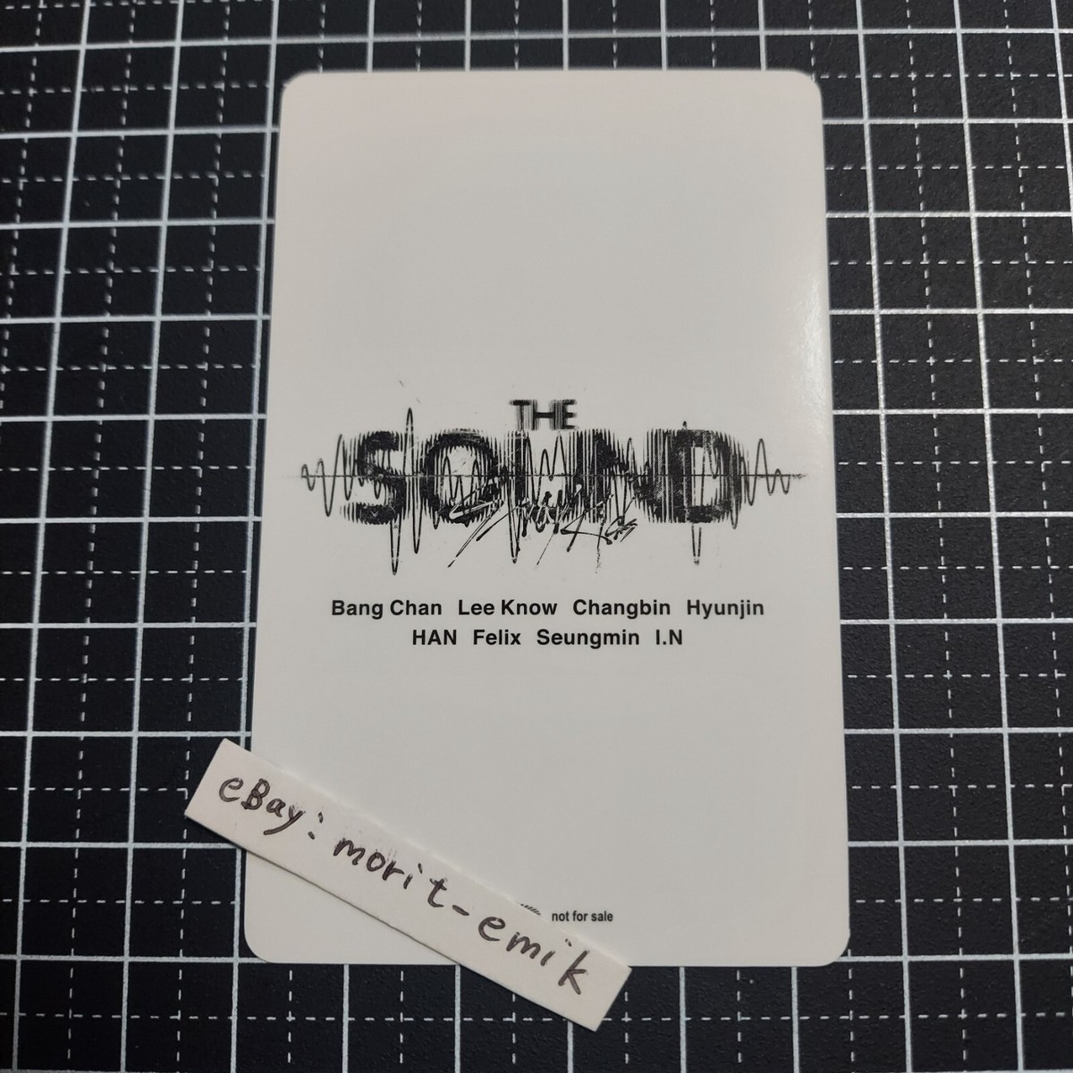 HAN CHANGBIN Stray Kids THE SOUND FC unit prize B Official Photo