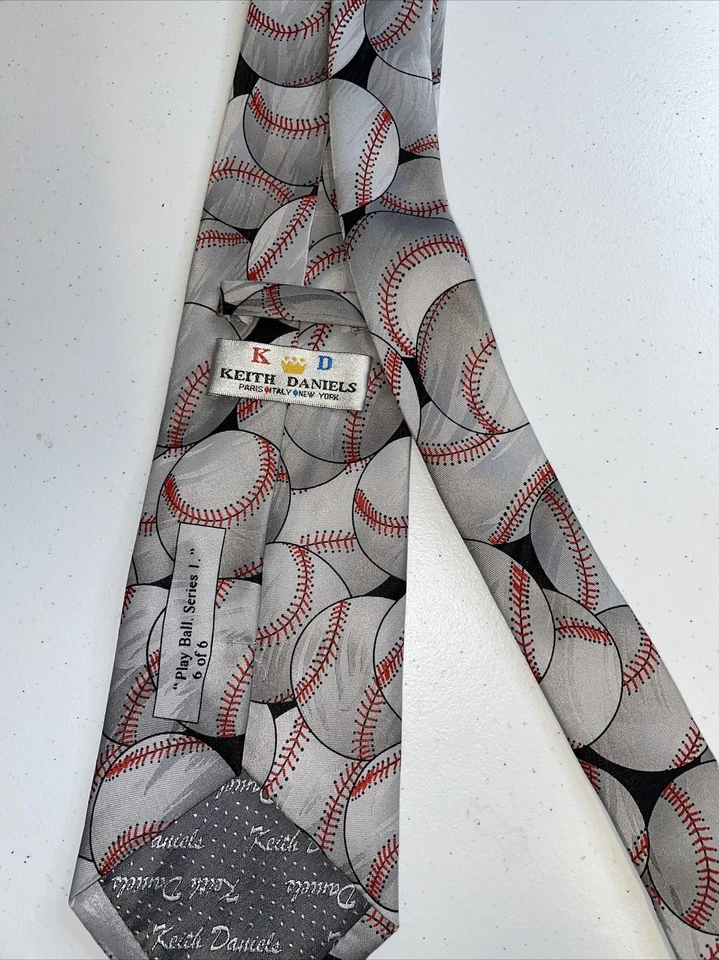 Play Ball Hombre Corbata Keith Daniels Softbol Foto 4 de 4