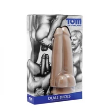 Tom of Finland Dual Dicks Suction Cup Dildo Adult Sex Toy FREE SHIPPING!!!