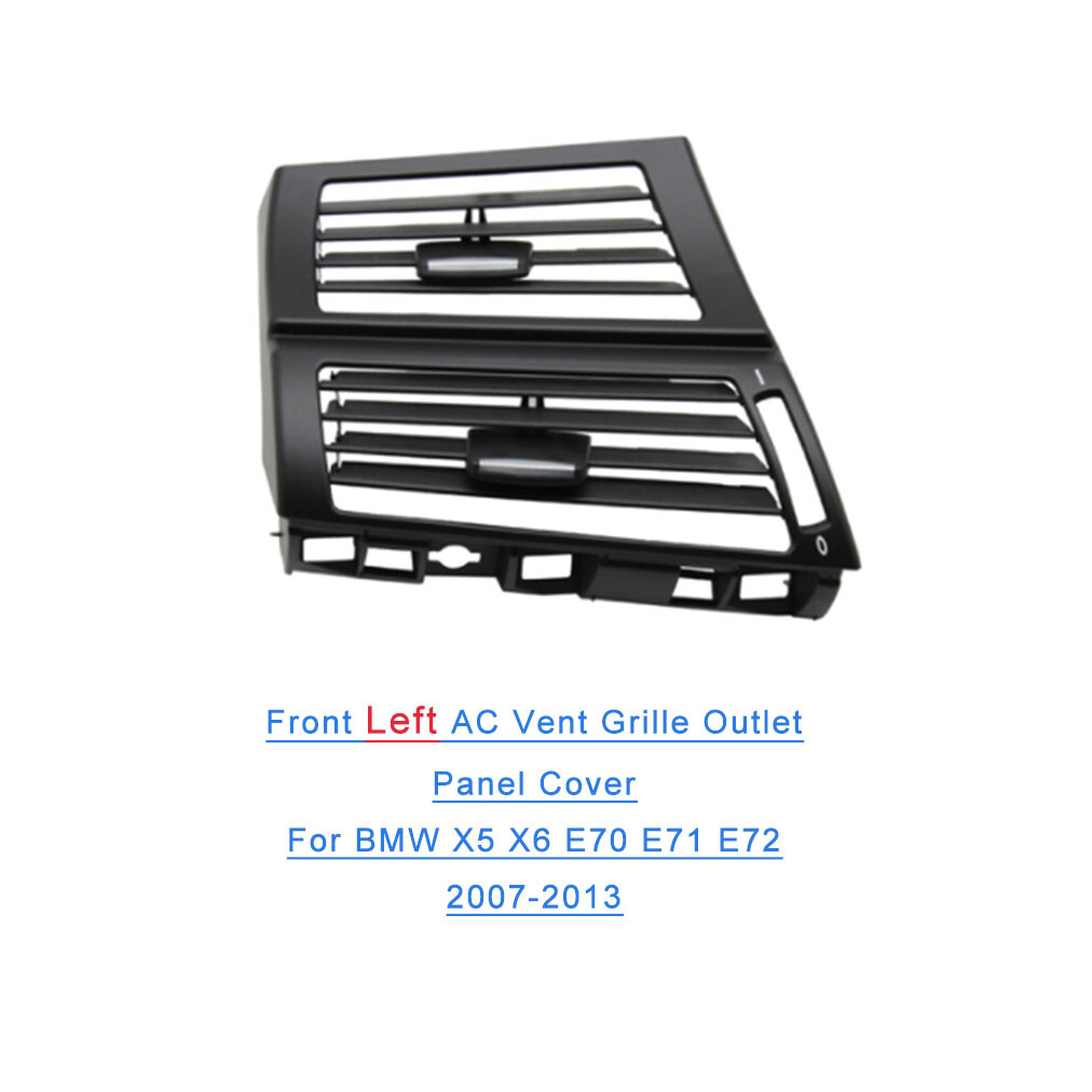 Front Left Dashboard AC Vent Outlet Air Grille Panel For BMW X5 X6 E70 E71 E72