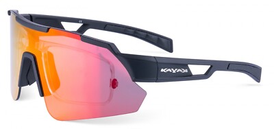 KAYAK OCCHIALI CICLISMO, SPORT 3001 NERO CON CLIP PER LENTI DA