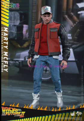 Hot Toys Mms379 1/6 Back To The Future Part Ii Marty Mcfly Deluxe