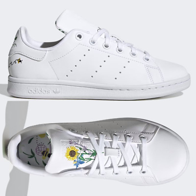 Adidas Originals Stan Smith Größe 3,5 4 4,5 5 Junior Mädchen Turnschuhe Bee-Lieve Bee