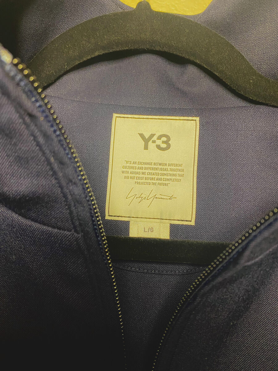 Y-3 Yohji Yamamoto x Adidas Men's Track Jacket Size L | eBay Y-3 Yohji Yamamoto x Adidas Men's Track Jacket Size L | eBay