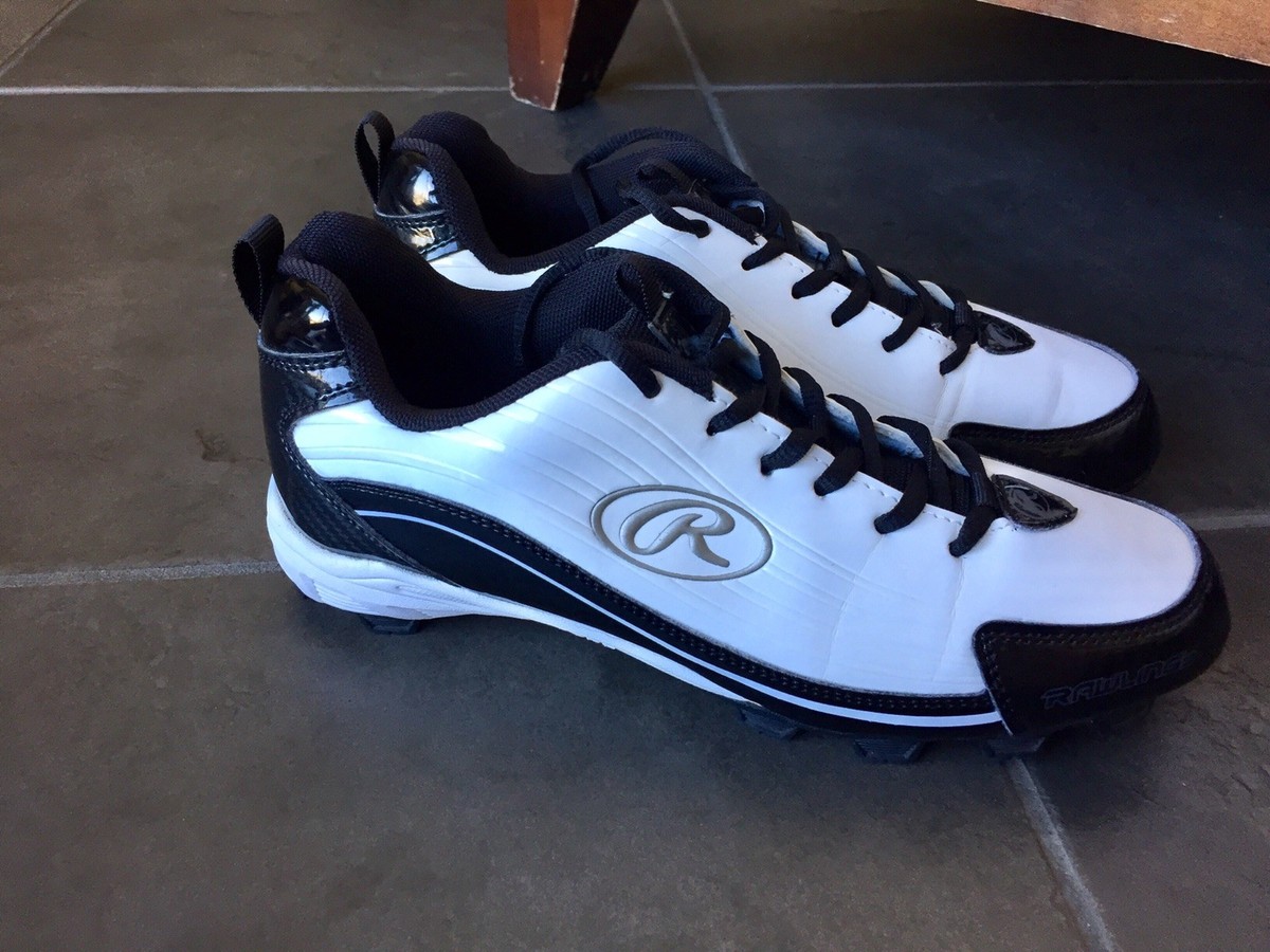 Mens Rawlings Chicayne II Dual Core Black White Silver/Gray