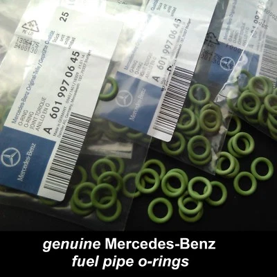 Joints Torique Tuyau Carburant Neufs OE Mercedes-Benz 2.7CDI Jeep 2.7CRD - Photo 1/4