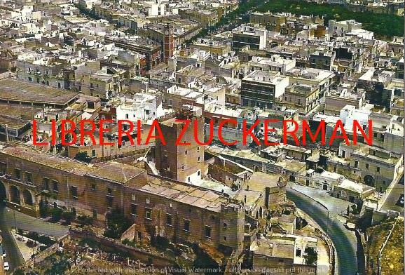 GROTTAGLIE VEDUTA AEREA Taranto CARTOLINA anni 80 viaggiata