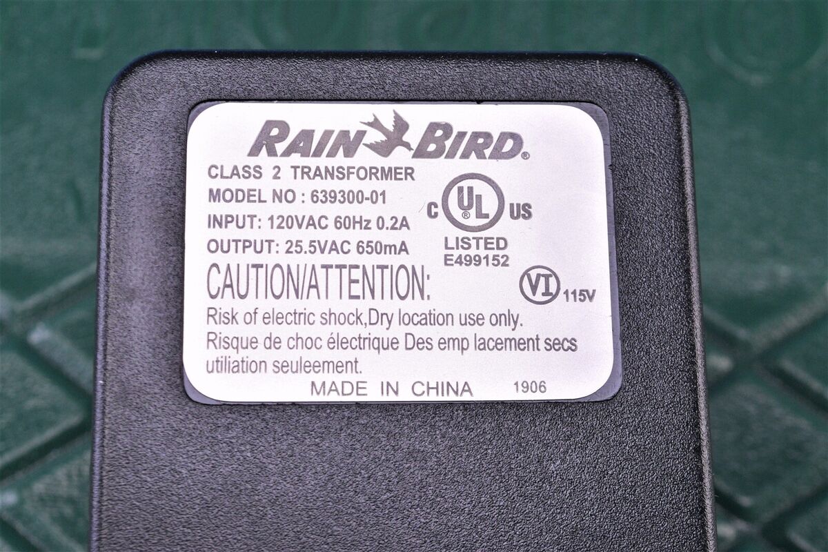 Rainbird Sprinkler Timer Transformer Power Supply for ESP Rainbird Sprinkler Timer Transformer Power Supply for ESP