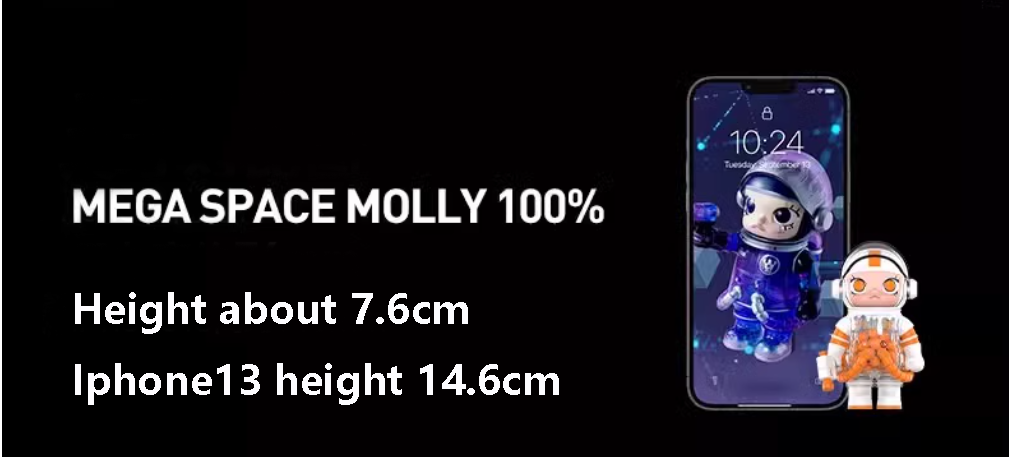 MEGA SPACE MOLLY　POPMART　MELTING　シークレット POPMART #14 MEGA Space Molly 100% Series 2 (Secret Chase 5 Melting