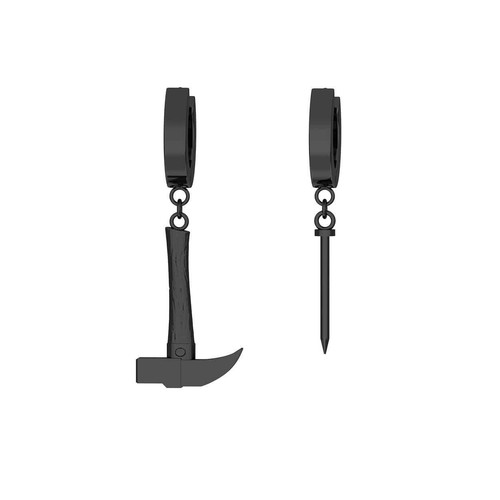 Jujutsu Kaisen™ Nobaras Hammer & Nagel Ohrringe - Bild 9 von 10