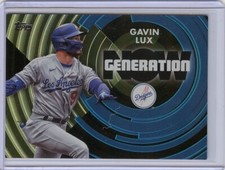 2022 Topps Generation Now Black #GN77 Gavin Lux Serial #082/299