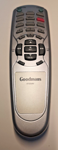 Prête à L'emploi Télécommande Goodmans GV101YRH