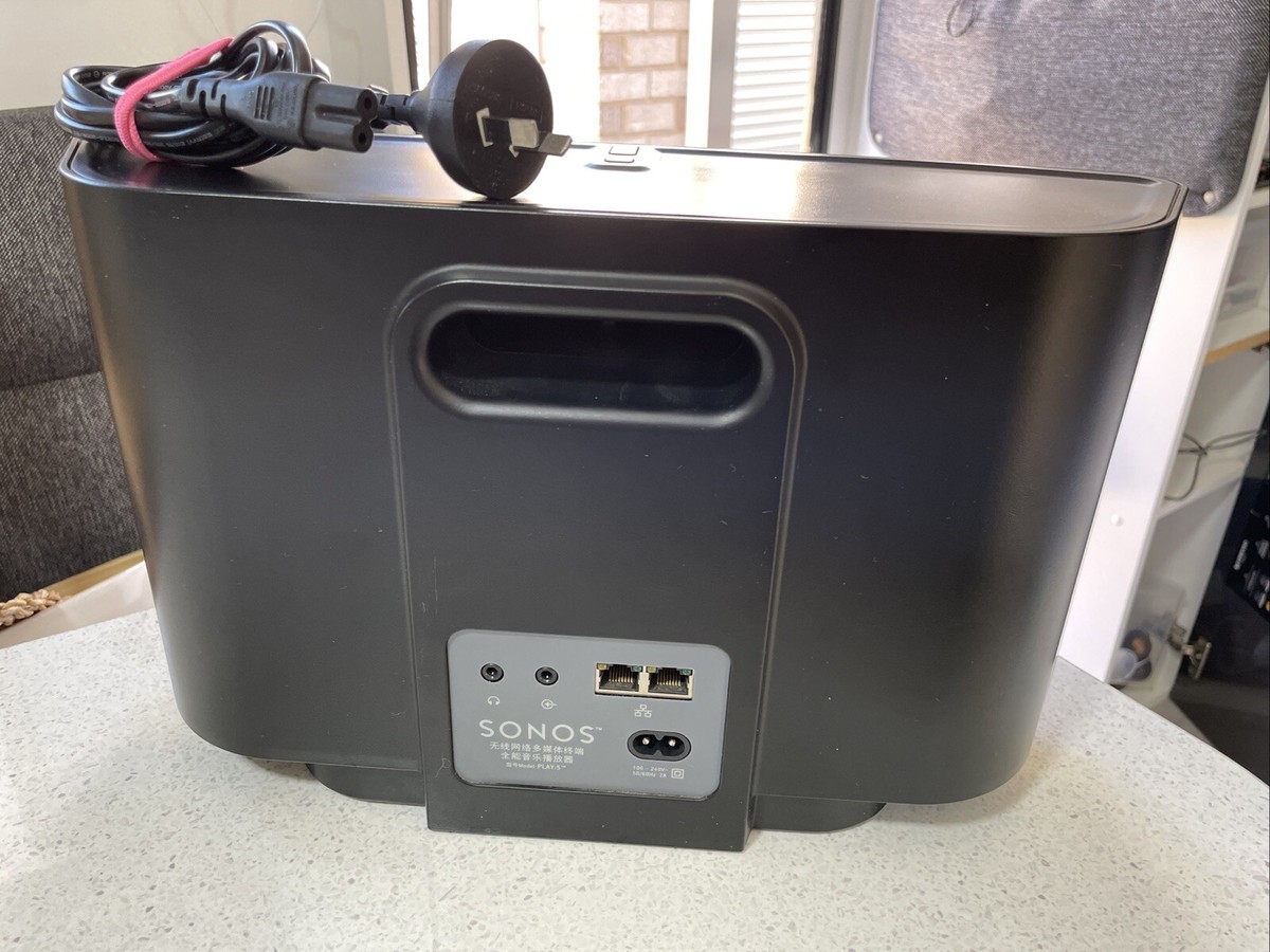 Stereo Pair Connecting Sonos Play To Tv Five: Our Most Powerful