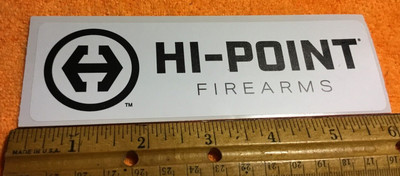 Hi Point Firearms Vinyl Peel N Stick Original Decal Sticker Shot Show 2023