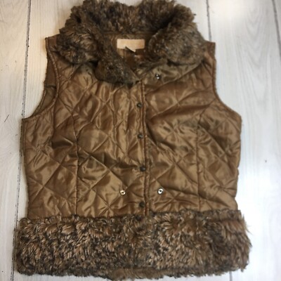 ベスト 90s vintage fake fur boa vest y2k grunge s-l400.jpg