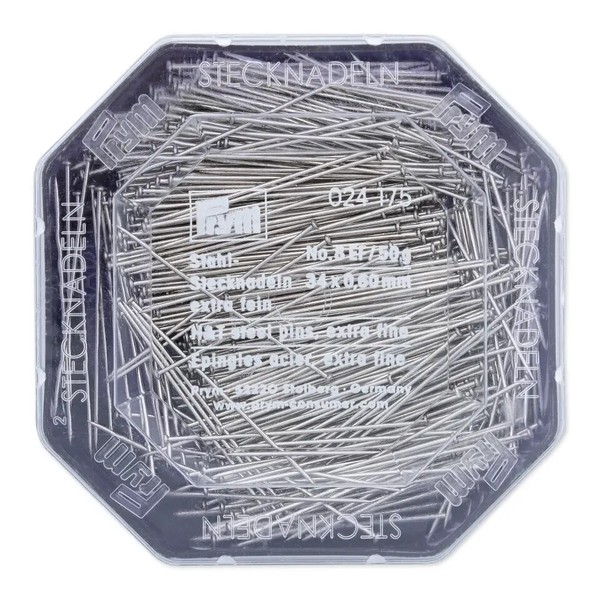 50G Stahlstecknadeln 145,80€/Kg 34 X 0,60 Mm Prym 024175 Stahl Stecknadeln-image