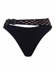 Agent Provocateur LOPEZ Bikini Set 36B & L/4 NWT Black Orig. $530 RARE! [S7]