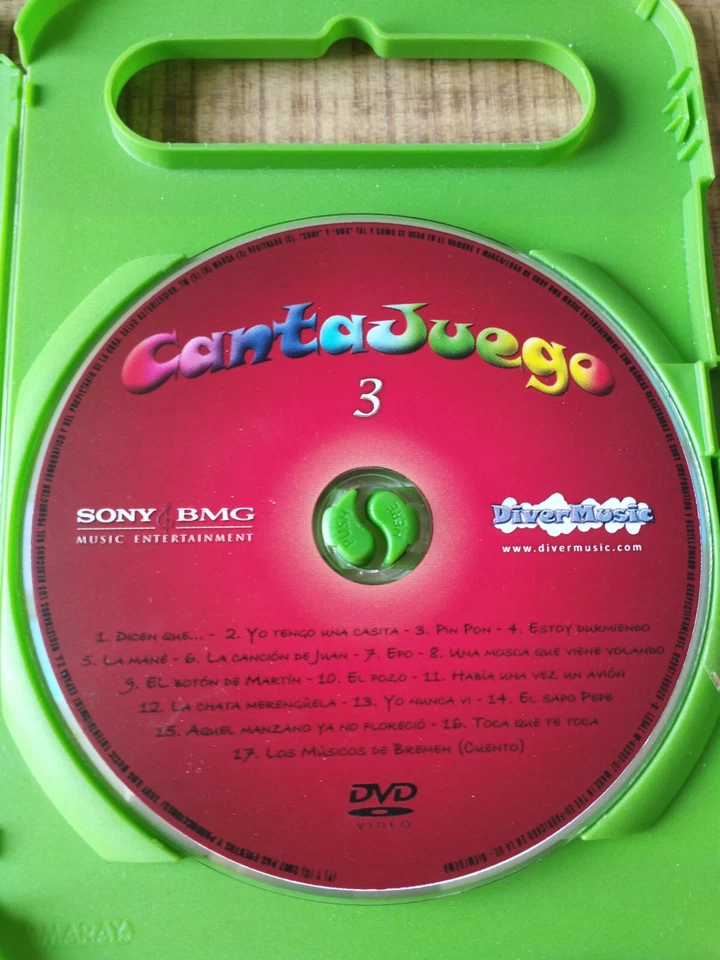 Cantajuego Juegos Musicales Volumen 3 - DVD Region 2 - Imagen 3 de 3