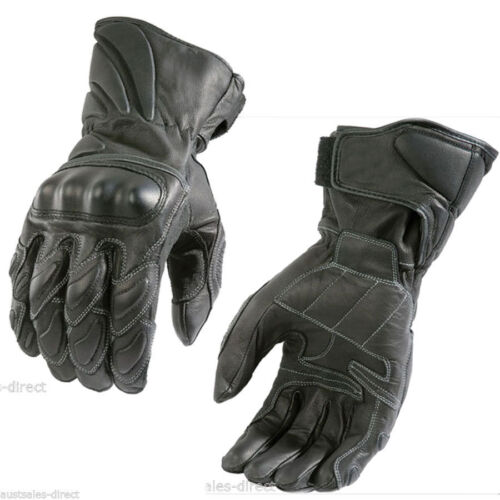 Mens Joe Sports Naked Cruiser Bike Black Leather Motorcycle Gloves Finn Moto - 第 1/1 張圖片
