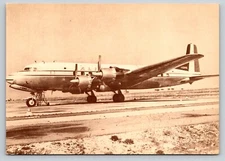 Aircraft – Douglas DC-6B 4x6 Postcard Airlines
