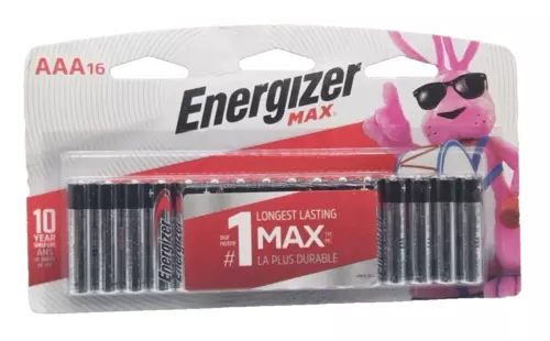 ENERGIZER MAX AAA16 BATTERIES 16 COUNT NEW SEALED PACK