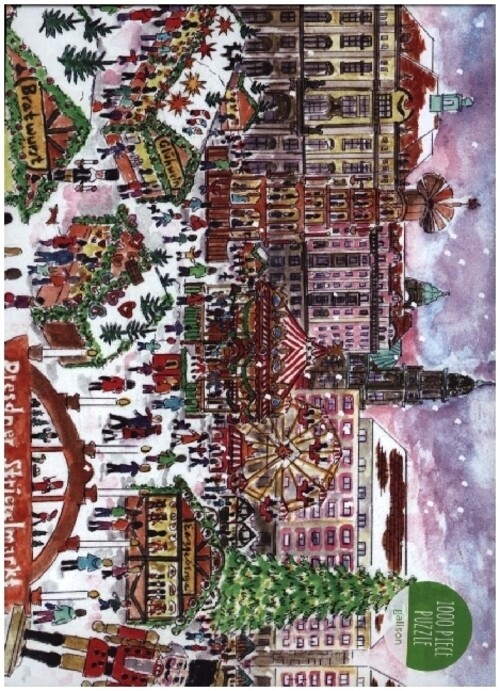 Thumbnail - Michael Storrings Christmas Market 1000 Piece Puzzle | Englisch |