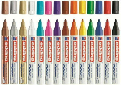 EDDING 750 Glanz-Lackmarker Creative 2-4mm Alle Farben, Lackmarker