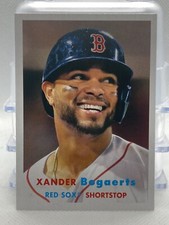 2021 Topps Archives 1957 Topps Xander Bogaerts #4 Boston Red Sox