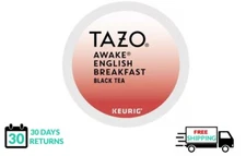 🆕☕ Tazo Awake English Breakfast Black Tea Keurig K-cups 