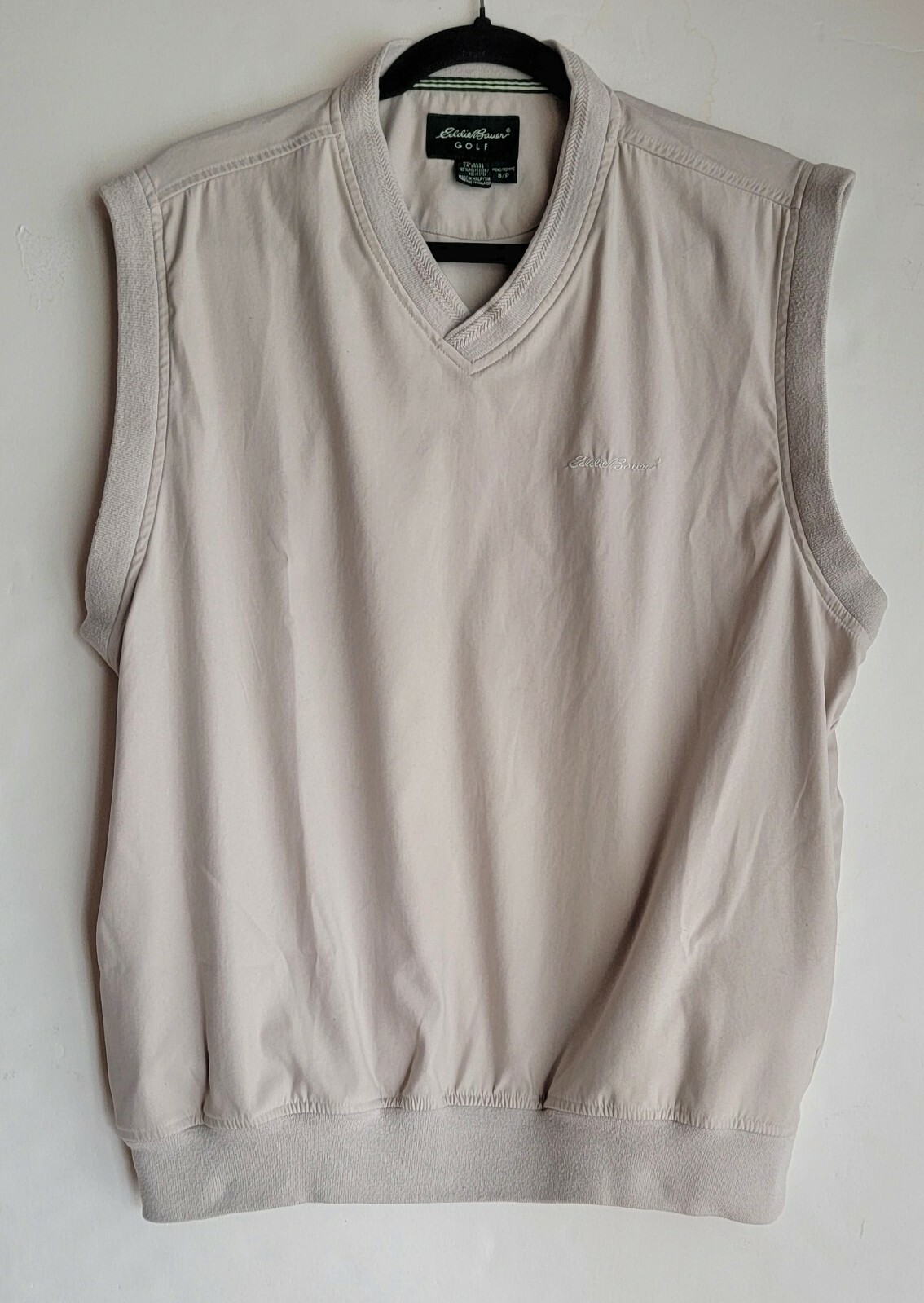 Eddie Bauer Men's Golf Pullover Vest 