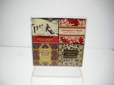 GREENWICH BAY SHEA BUTTER SOAP SET OF 4 WINTER THEMED SOAPS 1.9 OZ. SIZE NEW